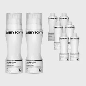 에브리톡톡 헤어토닉 200ml 본품2개 +200ml 리필6개 13개월세트