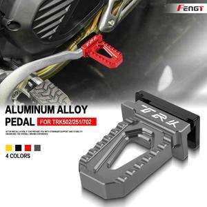 Benelli TRK702 오토바이 TRK 702X 액세서리 후면 풋 브레이크 페달 확대 확장 페그 발판