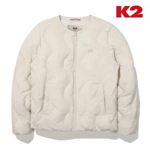 [K2]K2 실크스타 WAVE 구스 다운 W KWU24544 OM 여자다운조끼