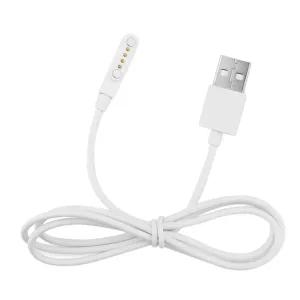마그네틱 충전기 USB 2.0 충전 케이블 코드 전원 4 핀 스마트 워치 KW88