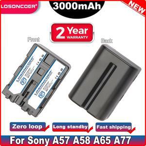 NP-FM500H NP 3000mAh 카메라 배터리 소니 A57 A99 A550 L50