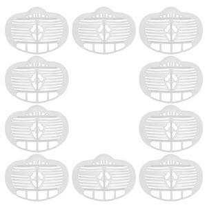 3D 재사용 수있는 브래킷 마스크 립 지원 경량 개 내부 먼지차단 보호용 랙 10 가능한 흰색 프레임 스틱