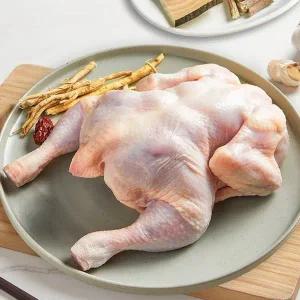 닭심보감 국내산 삼계탕 백숙용 냉장 11호 통닭 배절개한 닭고기 5kg (약 1kg X 5팩)