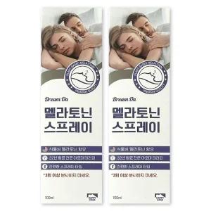 드림온 뿌리는 멜라토닌 스프레이 100ml 2개 해피카사