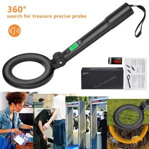 DM3004A 전문 LED 금속 탐지기 알람 스캐너 보안 검사기 골드 파인더 도구와 휴대용 Pinpointer