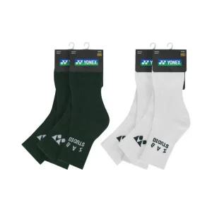 아이앱 스튜디오 x 요넥스 삭스 팩 화이트 그린 IAB Studio Yonex Socks Pack White Green