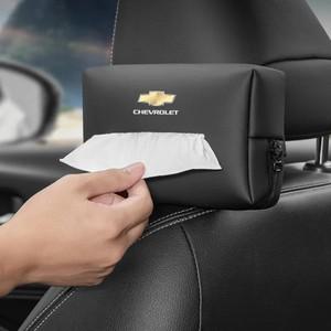 쉐보레호환 Equinox Impala Cruze Tahoe Sail Traverse Malibu Captiva 액세서리 용 가죽 카시트 백 티슈