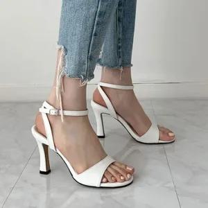 인기상품 포인트구두 하객구두 발목스트랩 여름 샌들구두 여자 [WA295C9_250918]
