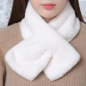 [콩심팥심]쁘띠 인기 부드러운 데일리 퍼머플러 밍크 목도리