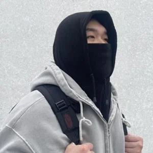 [콩심팥심]후드넥워머 인기 일체형 데일리 겨울 남녀공용 따뜻한