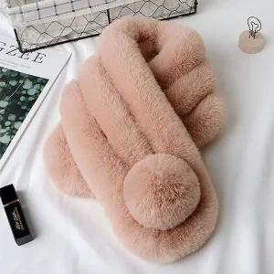 [콩심팥심]머플러 인기 왕방울퍼