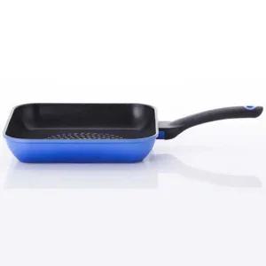 양면그릴팬 키친플라워 사각팬 인덕션 27CM 프라이팬 후라이팬 토스트팬 양면그릴팬