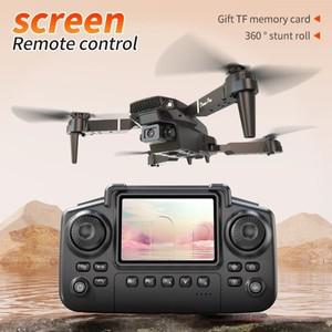 DWI  E88 PRO RC 드론 8K HD 광각 카메라 WiFi FPV 높이  를 접이식 Quadcopter 헬리콥터 을 잡아
