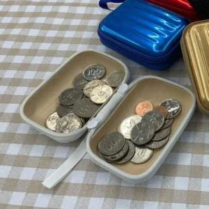 [콩심팥심]컬러 미니 고급 캐리어파우치 트렌드 동전지갑