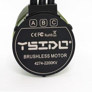 YSIDO 4274 800KV RC ARRMA TRAXXAS EDF 보트 용 브러시리스 전동 1/8 자동차 몬스터 트럭 오프로드