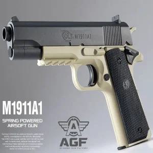 [셀러에이드]핸드건 에어소프트건 콜트 COLT M1911A1 TAN 피스톨