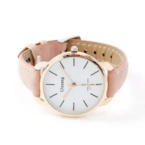 [콩심팥심]팔찌 손목시계 2종세트 피치핑크 레이어드