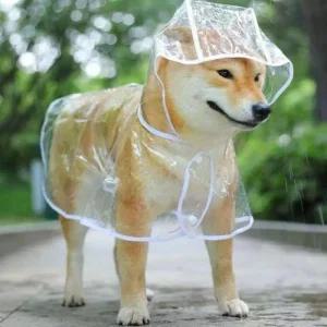 우비 산책용 비옷 애견 강아지 방수 멍멍이 (3Ln0Z)