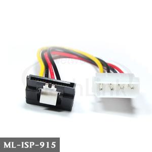 탑마하링크IDE-SATA 전원 ㄱ자 케이블 15CM ML-ISP915