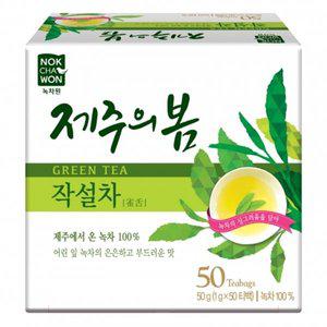 [녹차원]제주의봄작설차 50티백(고급녹차)