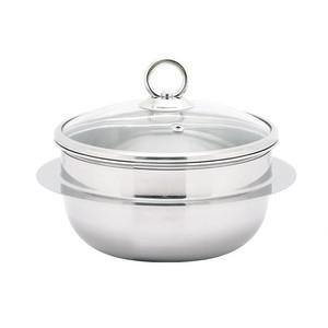 퀸센스 통3중 스텐냄비 보양식 가마솥 스텐뚝배기 18cm 국 찌게 솥밥