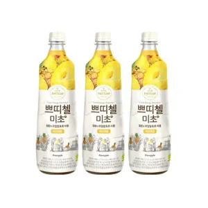 쁘띠첼 미초 파인애플, 900ML, 3개