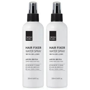 모노카라 헤어픽서 앞머리 볼륨 워터 헤어스프레이 250ml 2개/3개