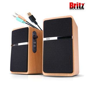 브리츠 Z2100 Piancle2 정품 2채널 데스크탑 PC 노트북 스피커 USB전원
