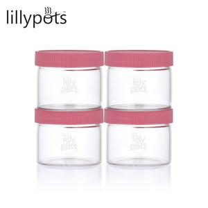 유리 이유식용기 160ml 4P/유리이유식용기/초기이유식준비물/이유식식기/이