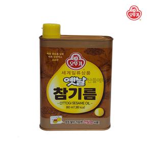 참기름 오뚜기 옛날 참기름 대용량 900ml 고소한 오뚜기참기름