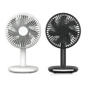 [기타]무선 휴대용 선풍기 MONO-4TFLED 미니 탁상용 (블랙)