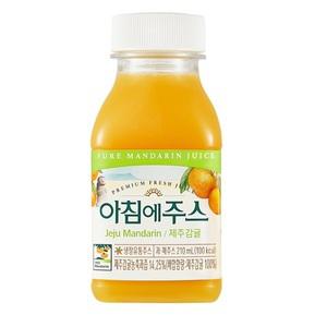 서울우유 아침에 제주감귤 210ml 18입