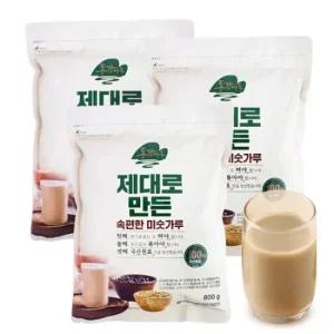 [영월농협] 동강마루 제대로만든 속편한 국산 미숫가루 800gx3봉