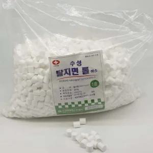 수성 필터코튼볼 필터형,450g 코피솜 치과 지혈