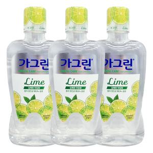 동아제약 가그린 라임 100ml X 100개 / 휴대용 가글 구강청결제
