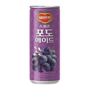 델몬트스퀴즈포도에이드240ml30캔/sh