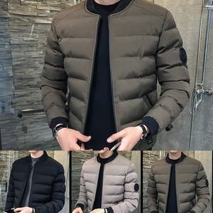 남성 블루종 패딩 남자 겨울 항공점퍼 잠바