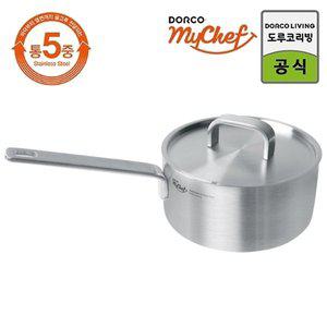 [도루코] 마이셰프 클래식 통5중 인덕션 스텐냄비 16cm