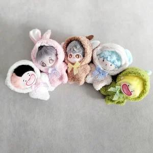 지오몽 10cm 인형옷 푸들뽀그리 올인원 무속성  솜 아이돌 인형 옷