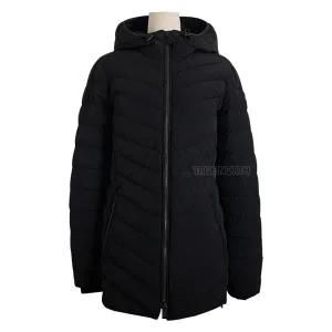 [롯데백화점]무스너클 23FW 여성 M32LJ115 292 락클리프 로고 패딩 점퍼 블랙