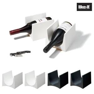 일본 Like-it/스태킹 와인랙(2P)/와인수납랙