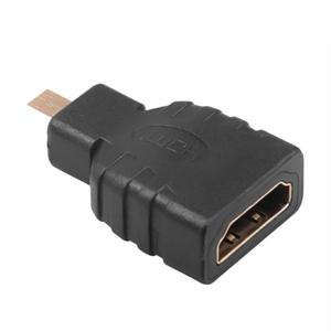 MICRO-HDMI(수) TO HDMI(암) 변환기젠더 컨버터 잭 카메라 핸드폰 연결