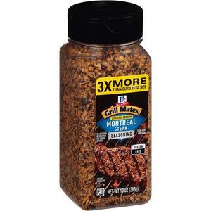 McCormick 그릴 메이츠 25 적은 나트륨 몬트리올 스테이크 시즈닝 2835 g 10 온스
