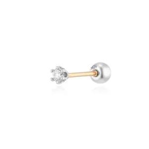 [롯데백화점]로이드 [GB] 랩 그로운 2MM 다이아몬드 10K GOLD 피어싱