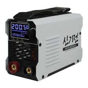 신기전 K5 초경량 소형 인버터 휴대용 아크 용접기 DW-ARC-L200C (홀더케이블 5M+어스케이블 3M 포함)