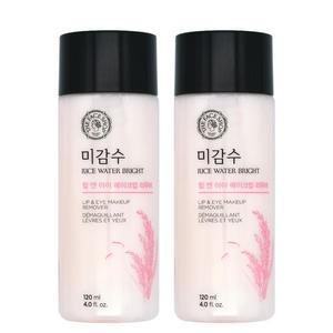 [더페이스샵] 더페이스샵 미감수 브라이트 립 앤 아이 리무버 120ml 2개