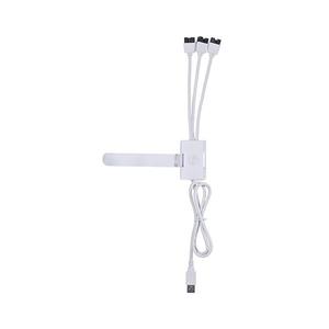 리안리 PW-U2TPA USB 2.0 to 3 HUB (화이트)