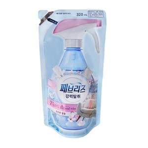 페브리즈 섬유탈취제 강력탈취 은은한 꽃향 320ml 리필 6개
