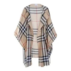 [롯데백화점]버버리 여성 체크 코튼 케이프 8072618 ST GIANT CHECK CAPE A7026