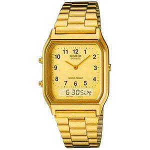 Casio 남성 EDataBank 아날로그 디지털 캐주얼 석영 시계 해외 배송 AQ230GA9B